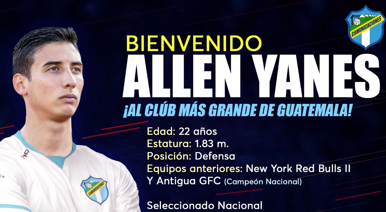 Video | El mensaje del defensa Allen Yanes, la nueva contratación de Comunicaciones FC