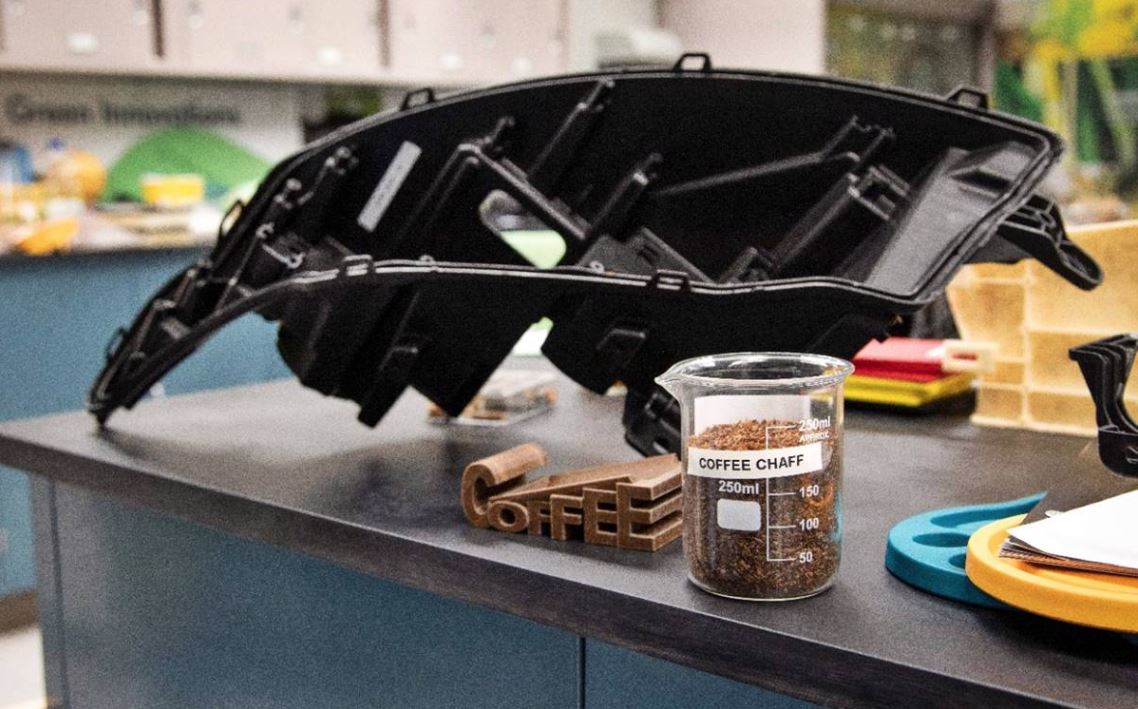¿Un carro construido con piezas de granos de café? Esta es la novedosa iniciativa de una empresa de vehículos