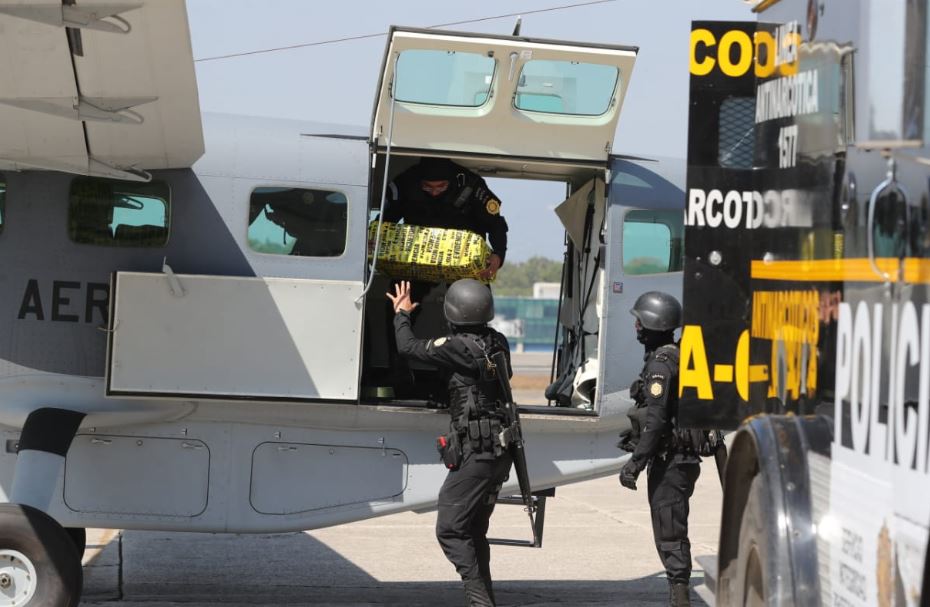 Esta cantidad de droga ha sido localizada en vehículos abandonados en Petén