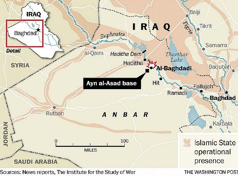 Irán lanza una decena de misiles contra base estadounidense en Irak
