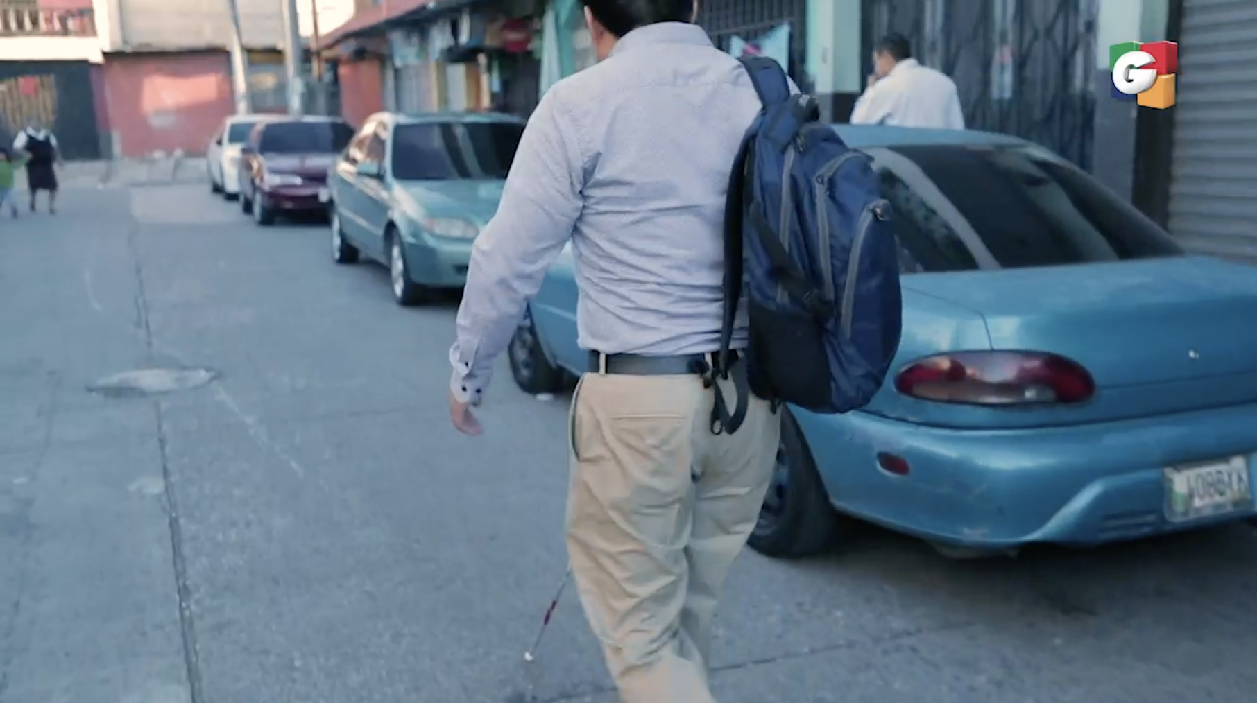 Derribando estereotipos, un día con una persona no vidente