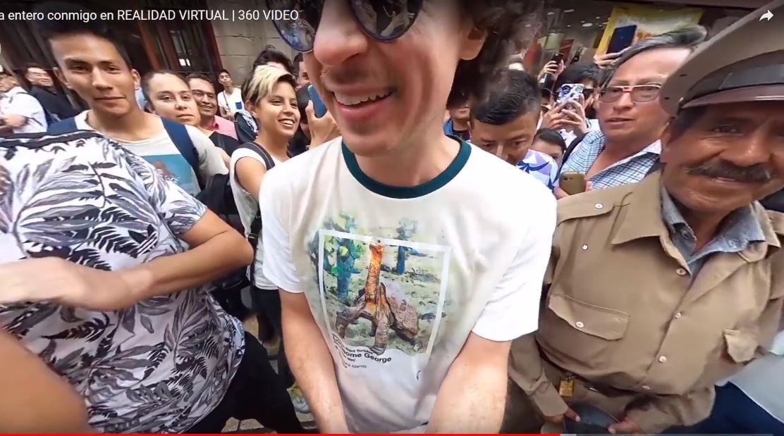 En video de Luisito Comunica, descubren a sujeto que grabó debajo de falda de joven