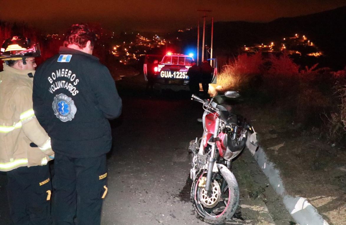 Un muerto y un herido en accidente de motocicleta en San Pedro Ayampuc
