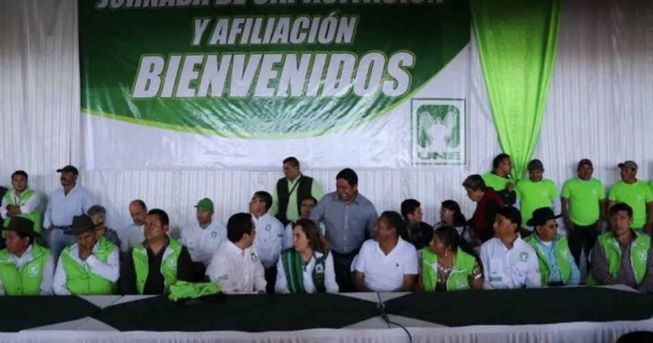 Comienzan cancelación de la UNE por financiamiento electoral no registrado