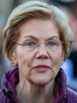  "Las mujeres deberán esperar cuatro años más", dijo Warren al anunciar su retiro. (Foto Guatevisión: Agence France-Presse)