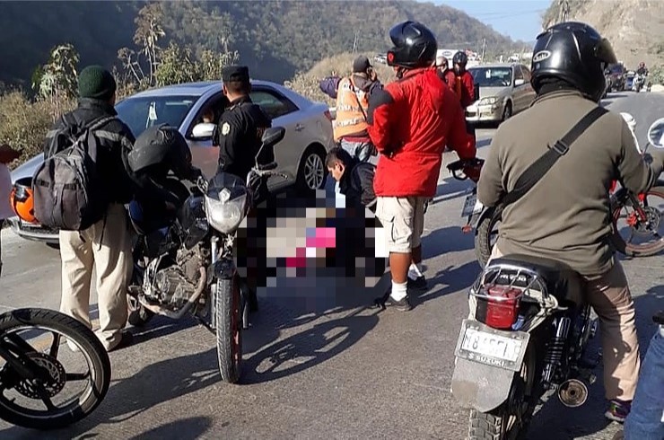 Una joven que viajaba en moto muere en accidente en Ciudad Quetzal