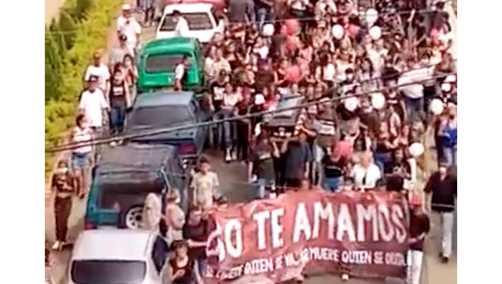 Sepultan a presunto jefe criminal en Colombia