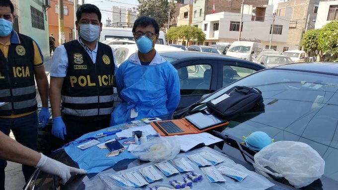 Foto Guatevisión: Policía Nacional del Perú