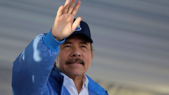 Daniel Ortega, presidente de Nicaragua