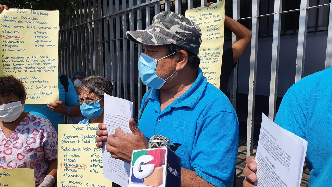 trabajadores salud san juan de dios