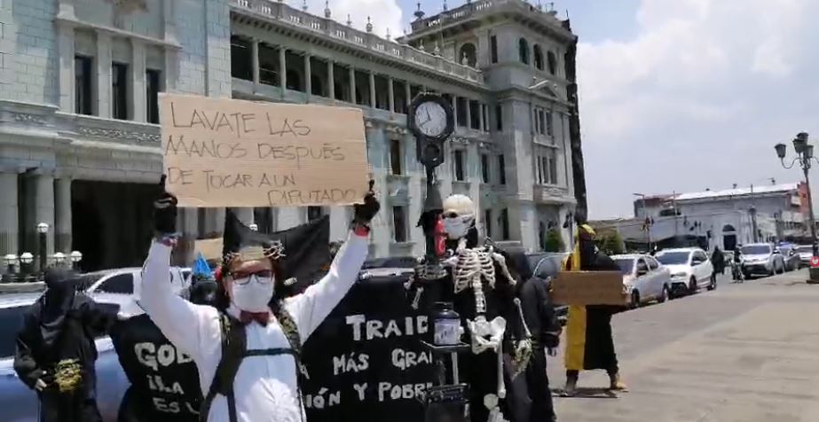 Así fue la Huelga de Dolores de la Universidad de San Carlos por la restricción del coronavirus