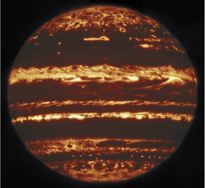 Foto de Júpiter: la extraordinaria imagen del planeta gigante que astrónomos construyeron con un mosaico de fotos