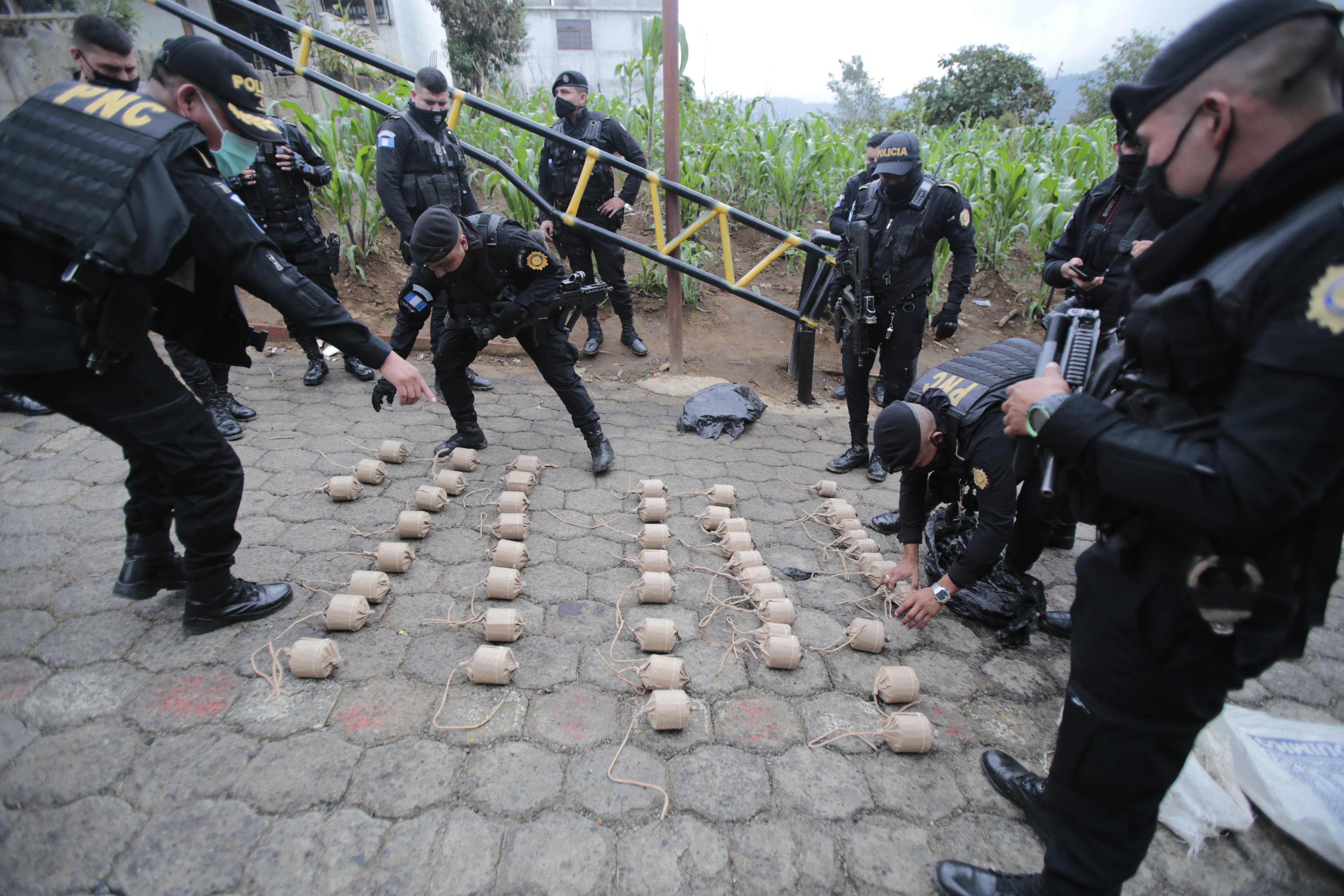 Incautan morteros