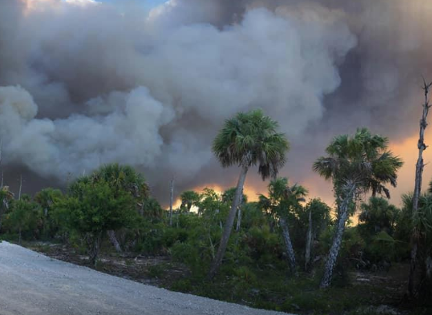 Florida: varios heridos, cientos de evacuaciones y calles cerradas por voraces incendios