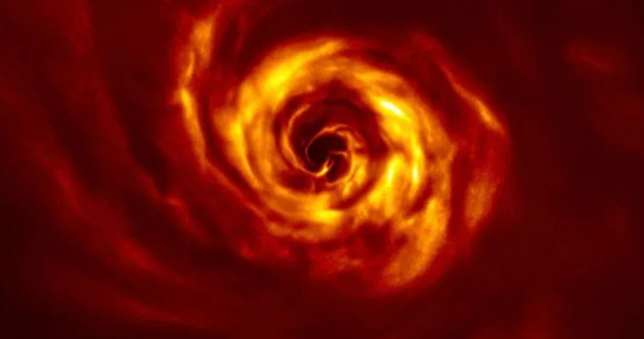 La espectacular imagen del “nacimiento” de un planeta captada por astrónomos desde Chile