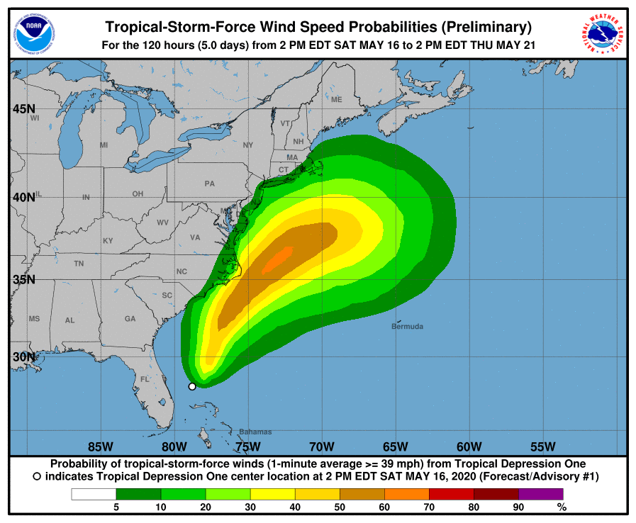 Aumenta al “100 %” posibilidad de formación de la primera tormenta atlántica