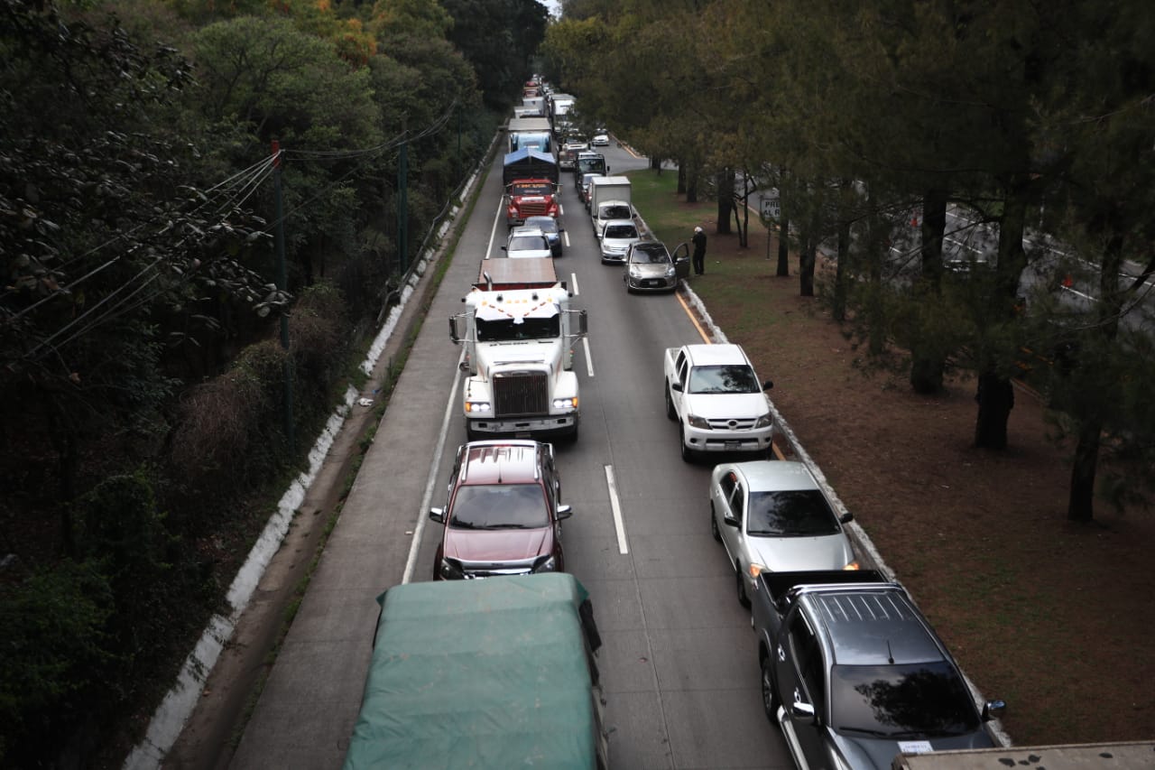 Galería: así estuvo el tráfico en ruta Interamericana al inicio del toque de queda