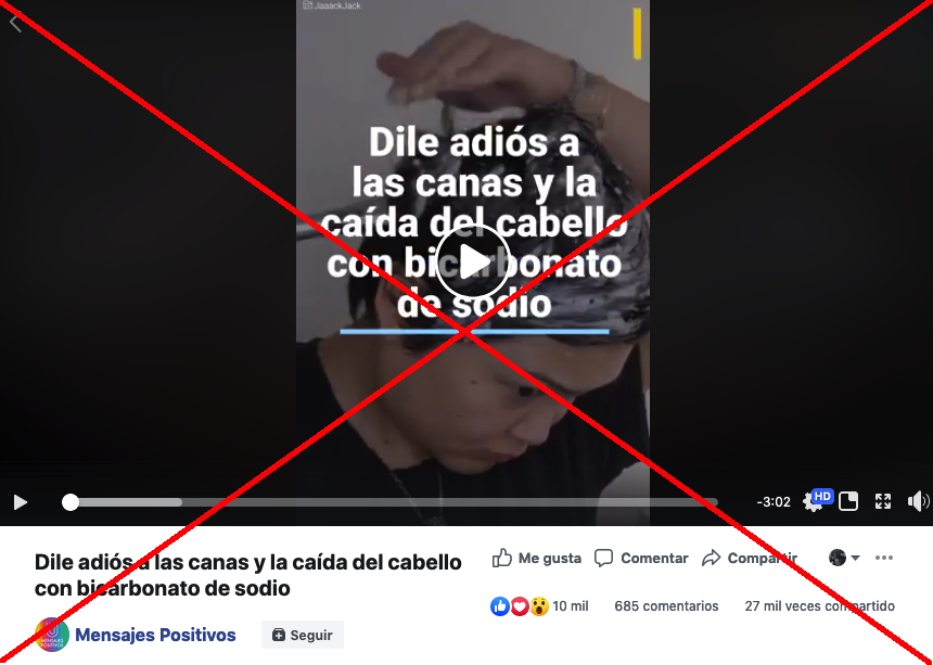 Verificamos por usted: ¿Combinar bicarbonato de sodio y champú elimina las canas?