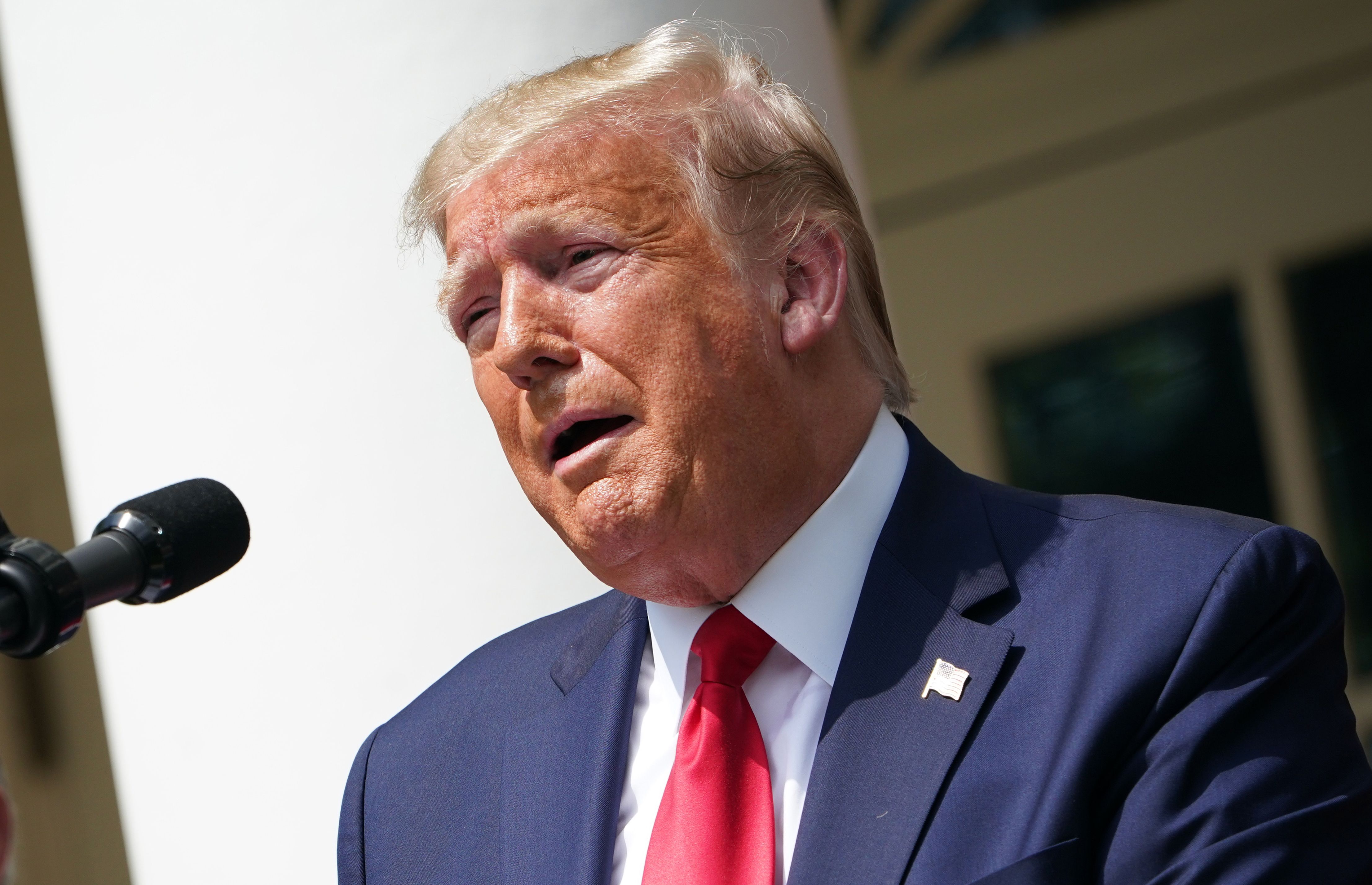 Trump confiesa cuál fue su reacción al ver el video de George Floyd