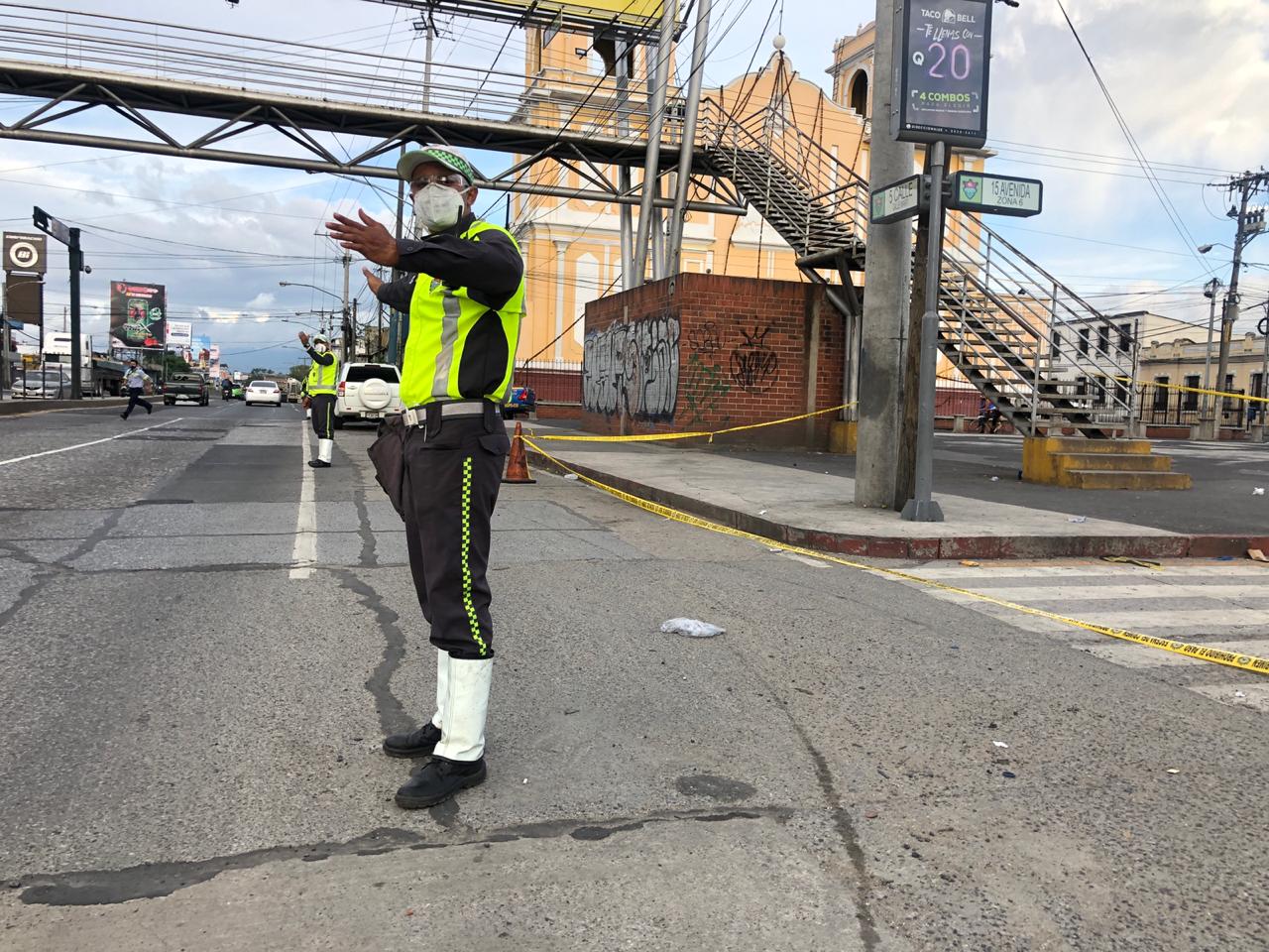 Ataque armado deja una persona herida y cierres viales en La Parroquia, zona 6 capitalina