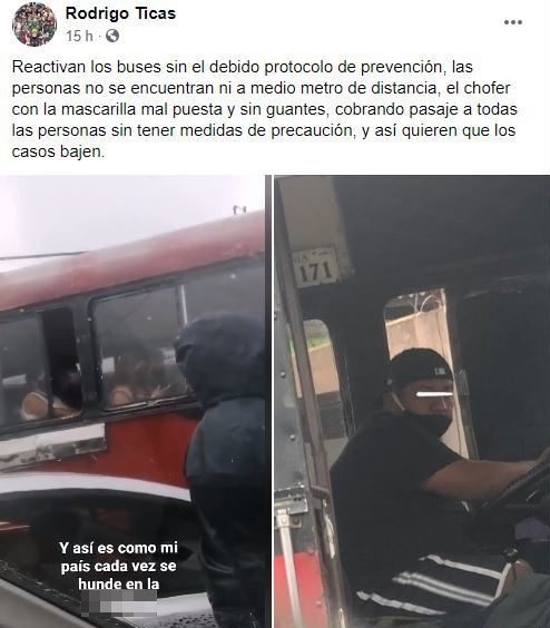 Verificamos por usted: ¿Ya circulan los buses rojos pese a la prohibición?