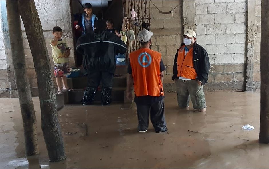 Autoridades de Conred reportan inundaciones en varios departamentos del país