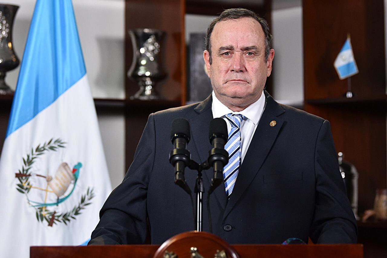 Así funcionará el sistema de alertas anunciado por el presidente Giammattei