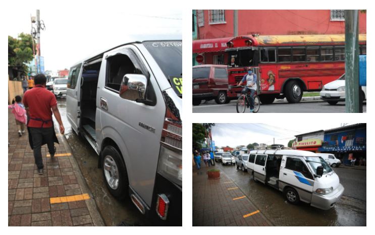 “Aquí me bajo”: Cómo es viajar en bus en la nueva normalidad en Guatemala
