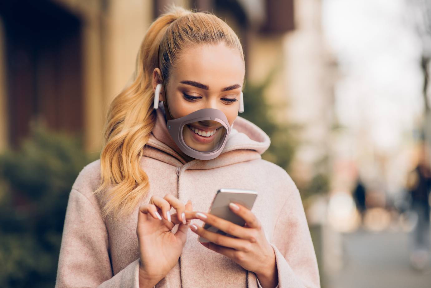 Cliu, la mascarilla contra el coronavirus que es “inteligente” y emite alertas