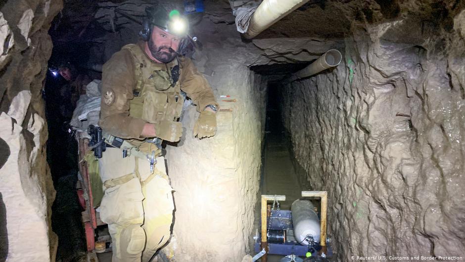 Descubren narcotúnel entre México y EE. UU. bajo el Río Bravo