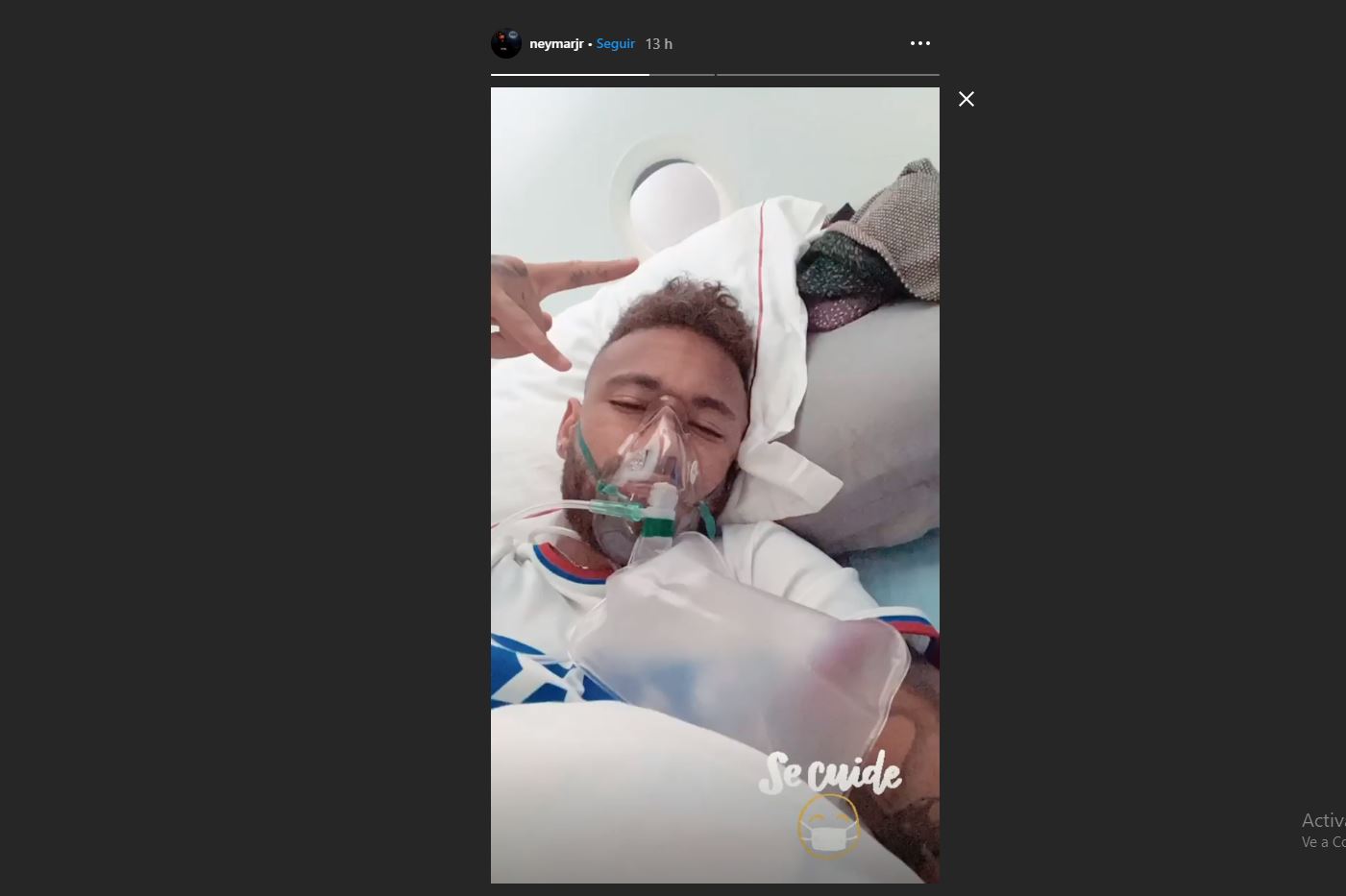 ¿Por qué Neymar usó un respirador a pocas horas de la final de la Champions?