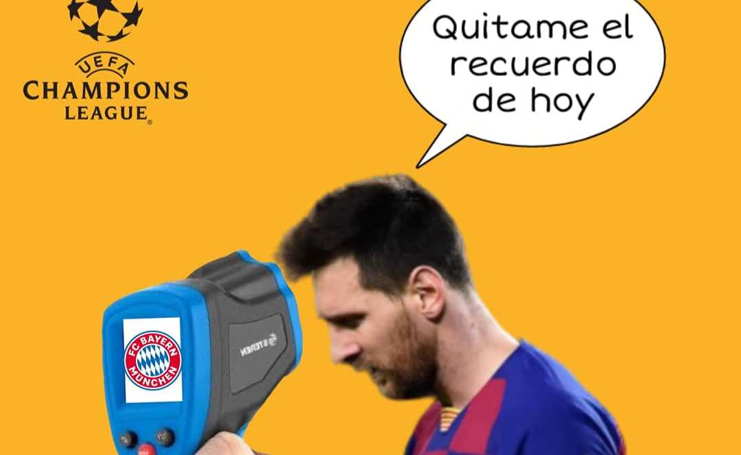 ¡Sin compasión! Los memes de la goleada histórica 8-2 del Bayern Munich contra el Barcelona