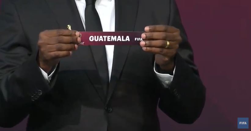 Selección de Guatemala ya conoce a sus rivales en la eliminatoria rumbo a Qatar 2022