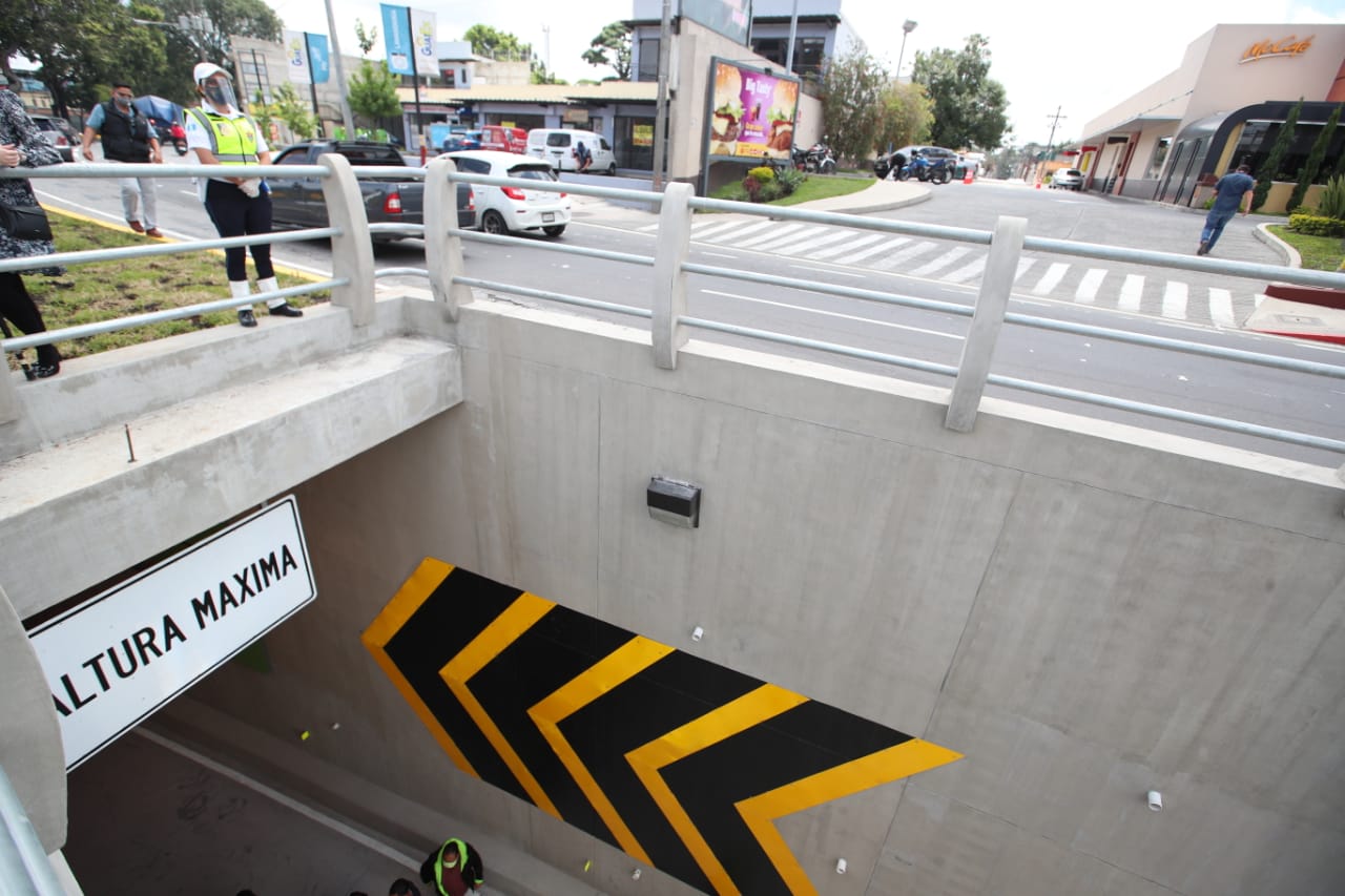 Viaducto El Zapote queda inaugurado en la zona 2 capitalina y así funcionará