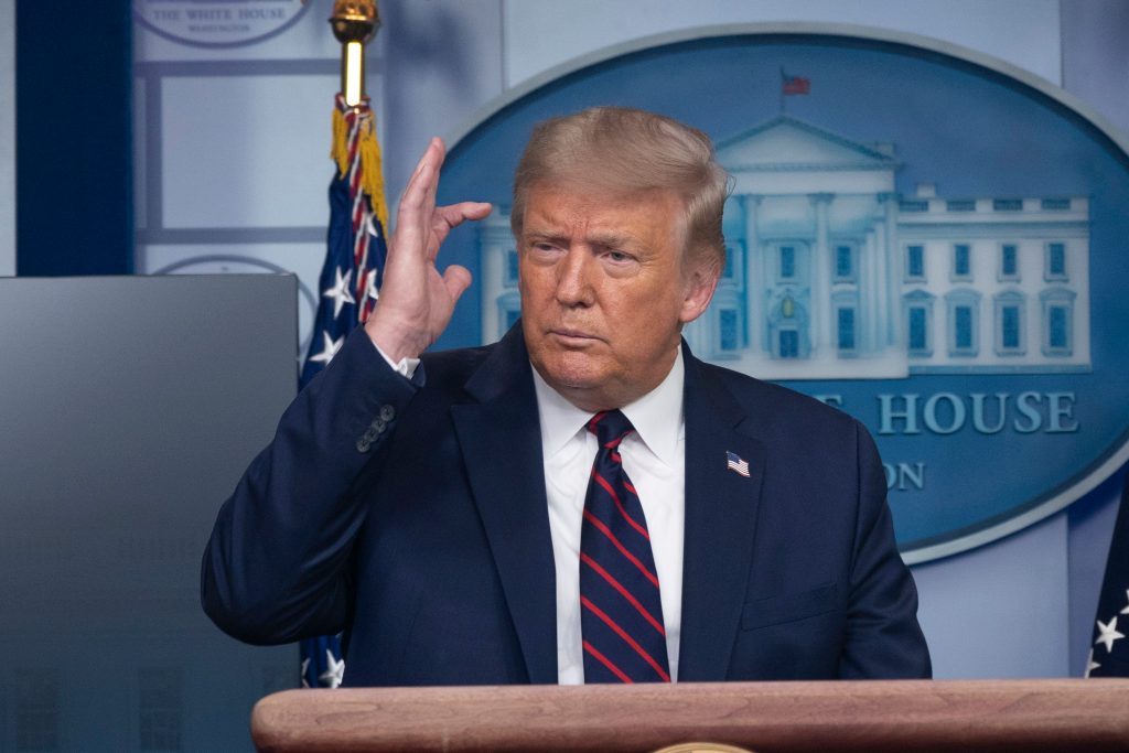 Donald Trump, presidente de Estados Unidos
