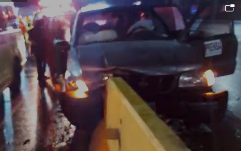 Reportan accidentes de tránsito en Villa Nueva
