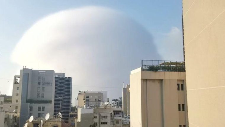 Explosión en Beirut: qué es una “nube de Wilson” y por qué no es exclusiva de las bombas nucleares