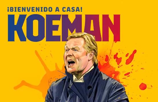 Ronald Koeman es nombrado como nuevo entrenador del FC Barcelona