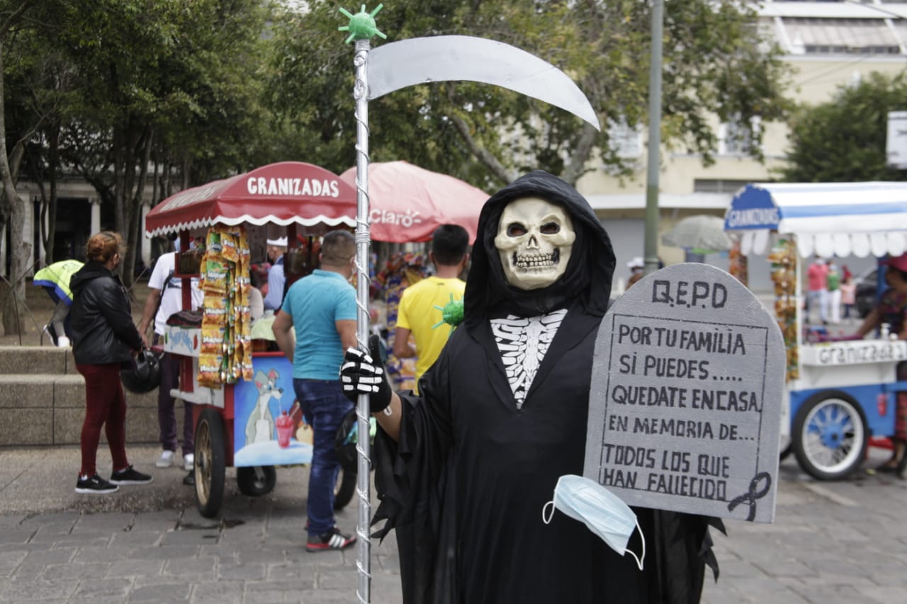 La muerte en la zona 1 de Guatemala