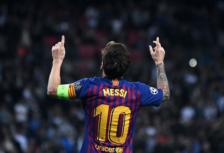 Messi es la cara de la nueva publicidad del Barcelona, pero su padre ve difícil que se quede