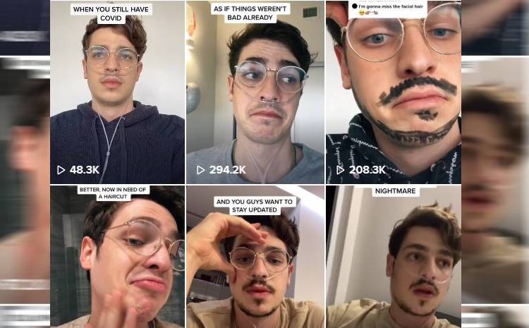 “Este virus no es un juego, te puede poner aquí como a mí”: joven usa TikTok para contar su lucha contra el coronavirus
