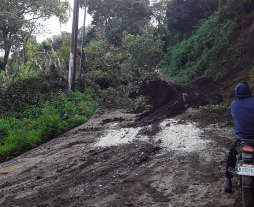 Imágenes: Conred reporta derrumbes e inundaciones por lluvias de las últimas horas