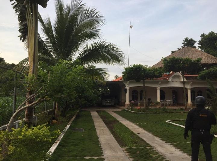 Descubren narcolaboratorio mientras allanaban una propiedad en Tecún Umán, San Marcos