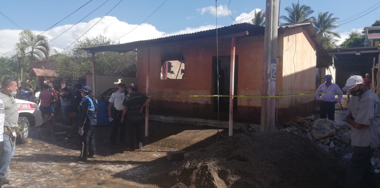 Niña de 6 años muere al incendiarse su casa en Estanzuela