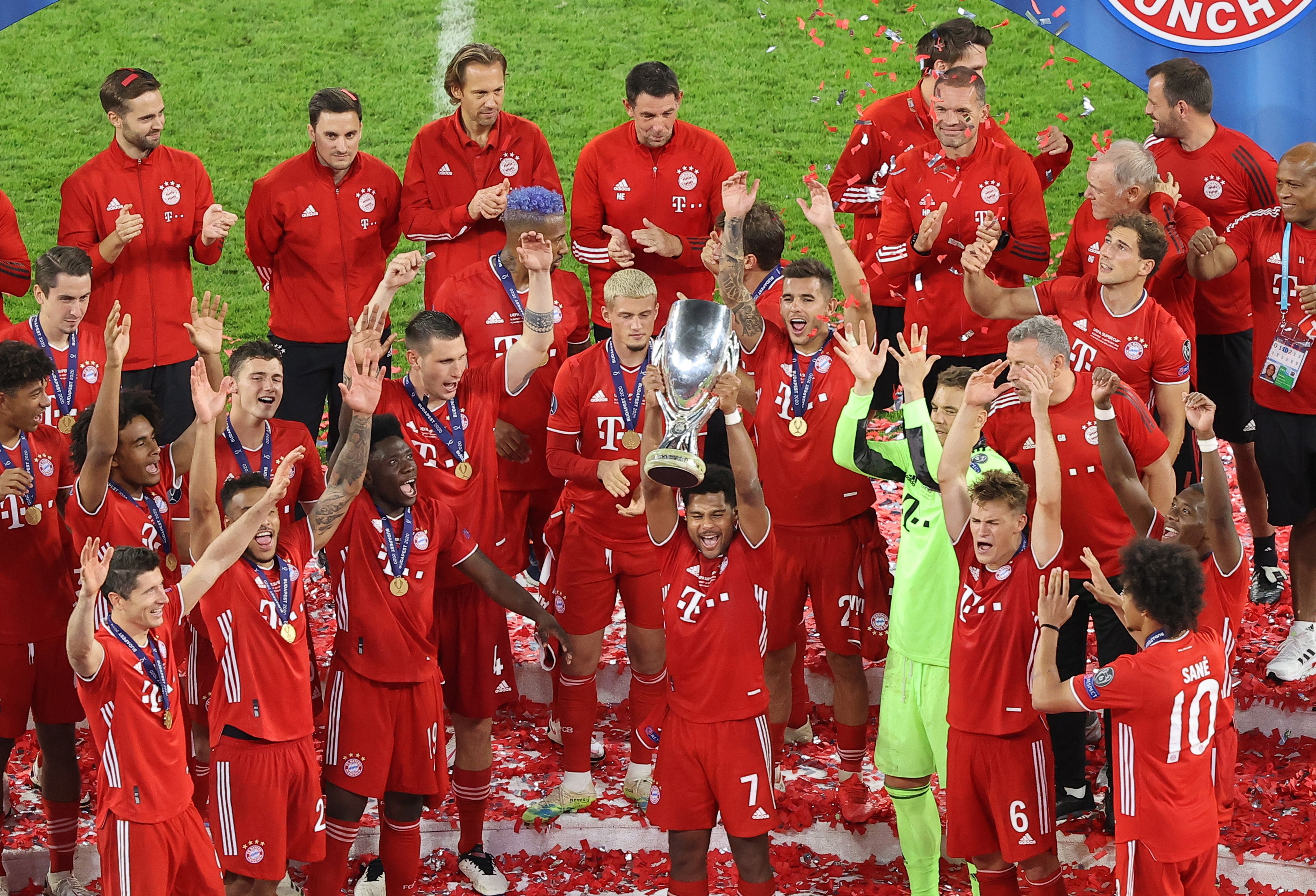 Bayern Múnich gana 2-1 en la prórroga al Sevilla y conquista su segunda Supercopa