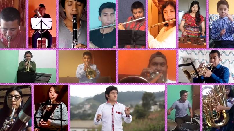 ¡Imperdible! Así suena el tema de la Pantera Rosa interpretada por niños y jóvenes guatemaltecos