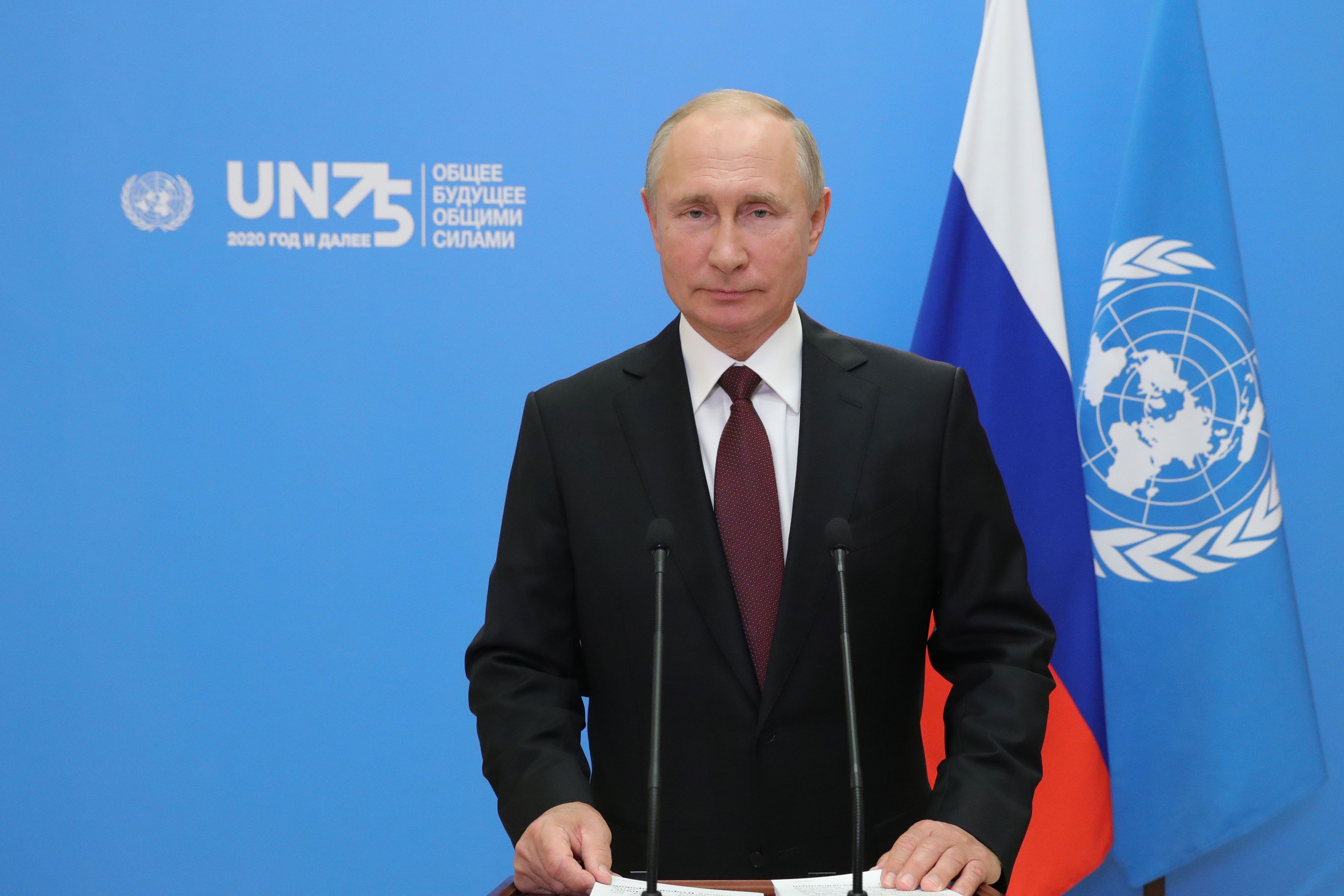 Putin defiende ante la ONU la vacuna rusa contra el coronavirus y la ofrece gratis a todo el personal que la desee
