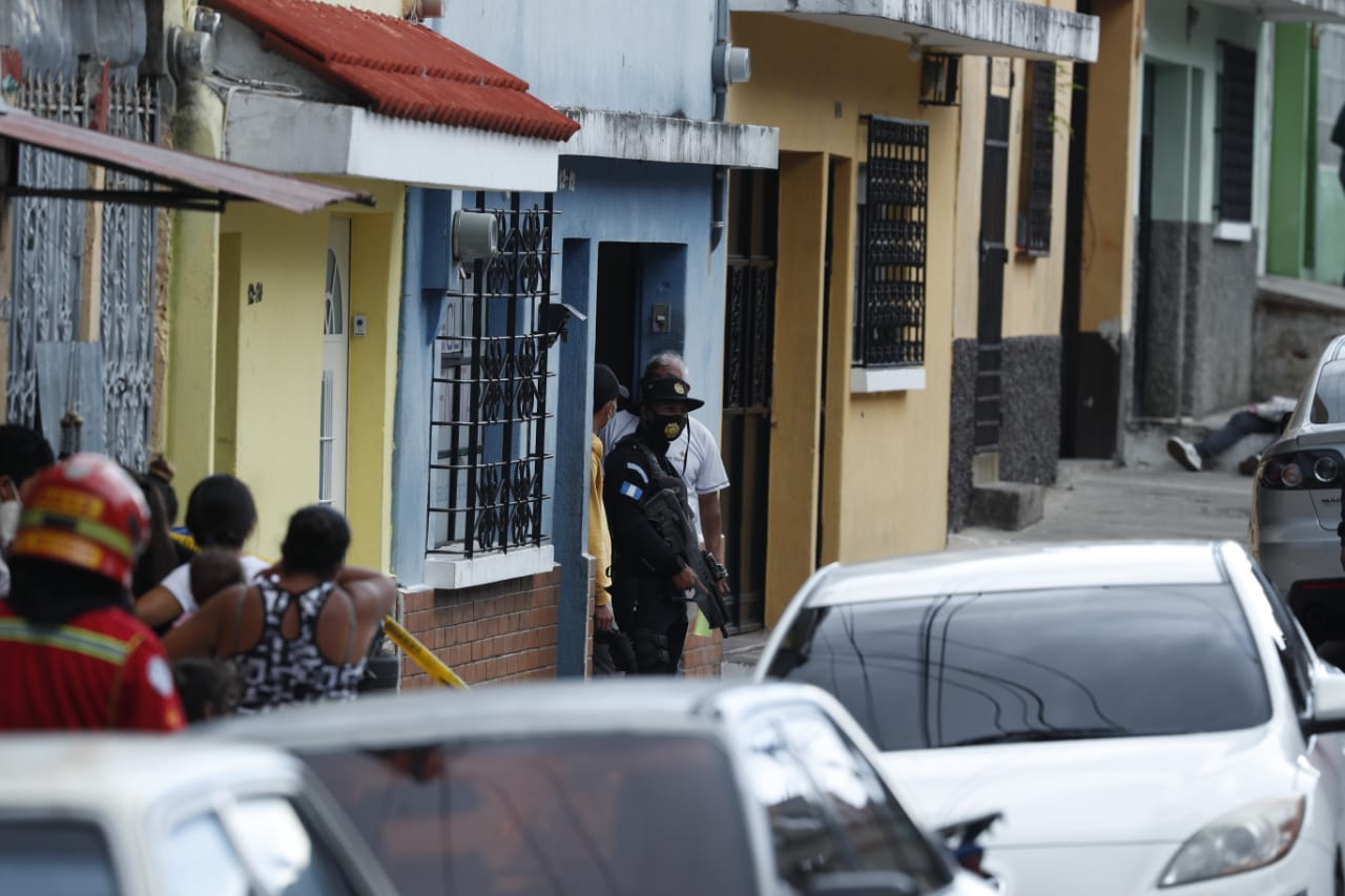Balacera en la colonia El Edén, zona 5, deja cuatro muertos