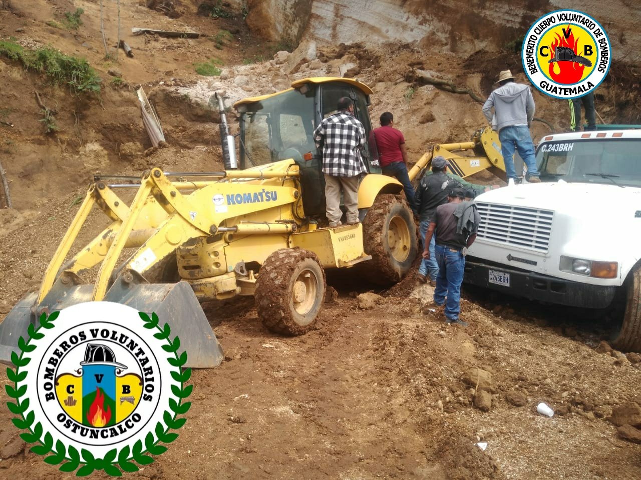 Tres soterrados en San Juan Ostuncalco, Quetzaltenango