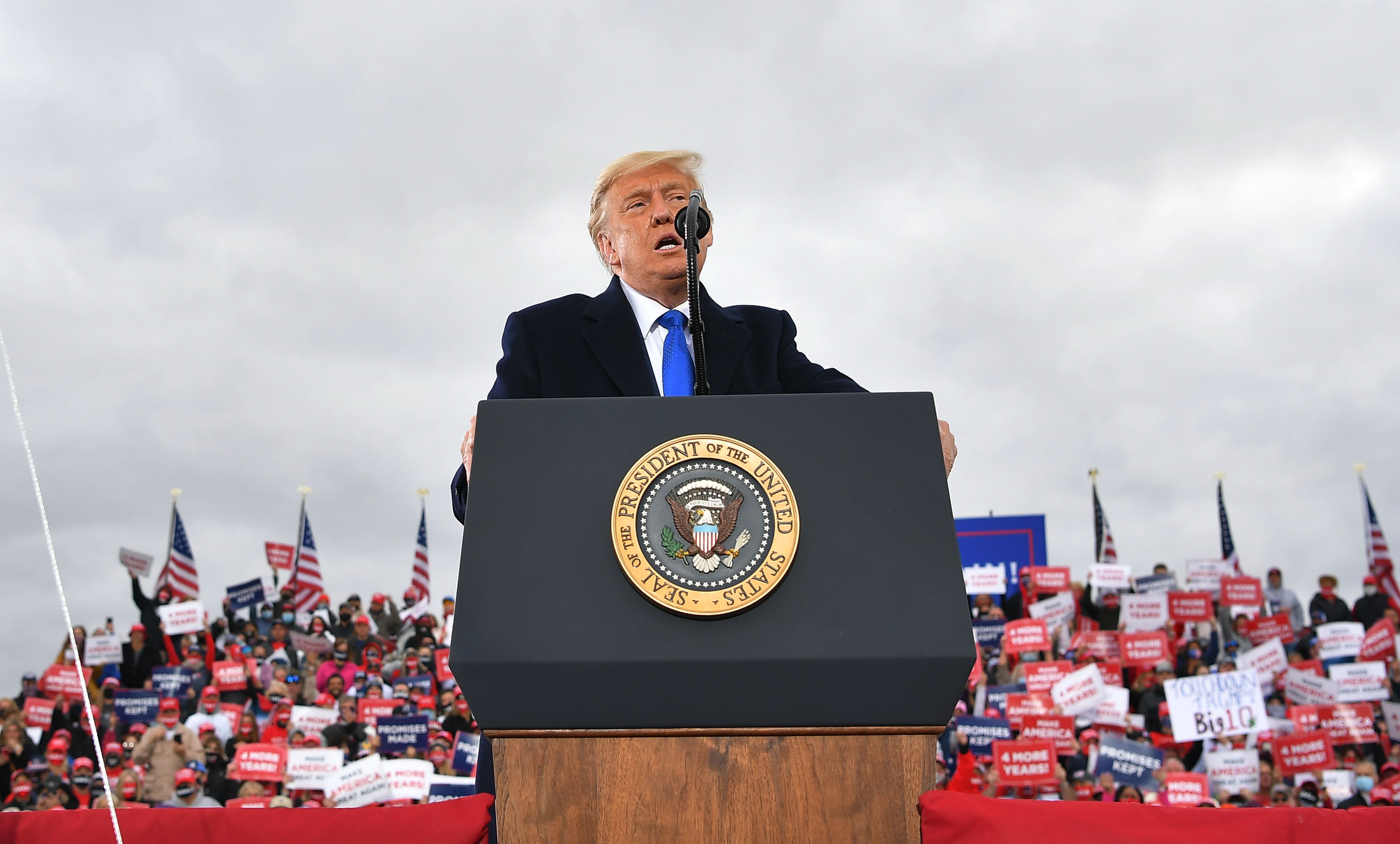 Trump considera que hacer tantos tests de covid es “estúpido”, tras récord de casos